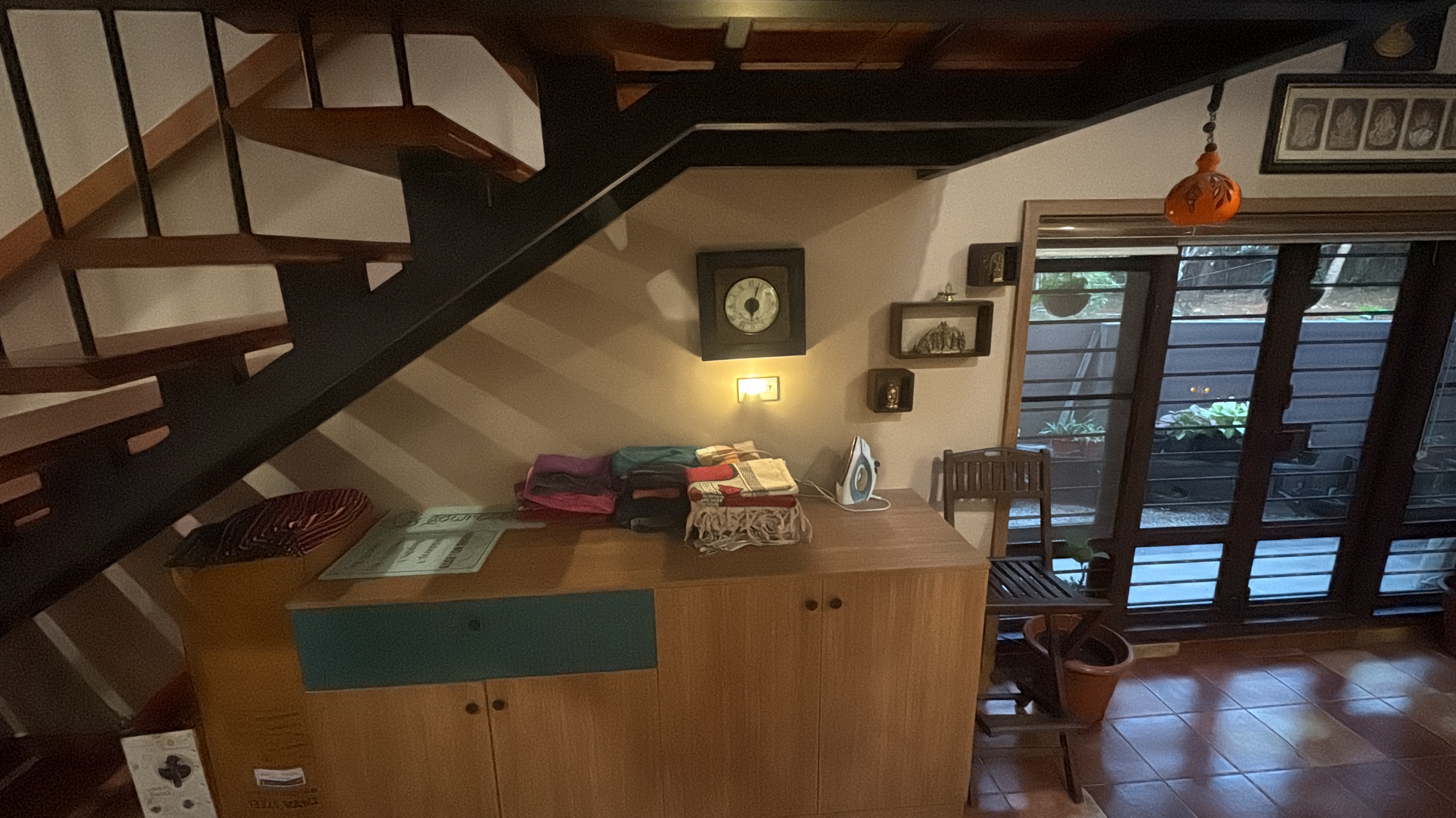 Step-down living area